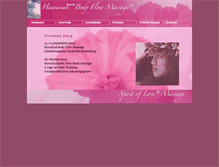 Tablet Screenshot of hawaiianbodyflowmassage.de
